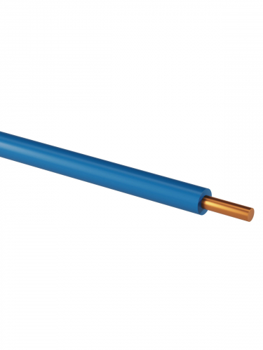 Провод ПуВнг(А)-LS 1х1,5 ГОСТ (100м), синий TDM фото 3