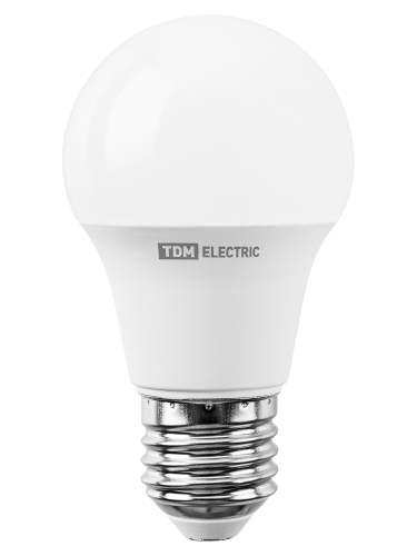 Лампа светодиодная А60 10 Вт, 230 В, 4000 К, E27 TDM фото 4