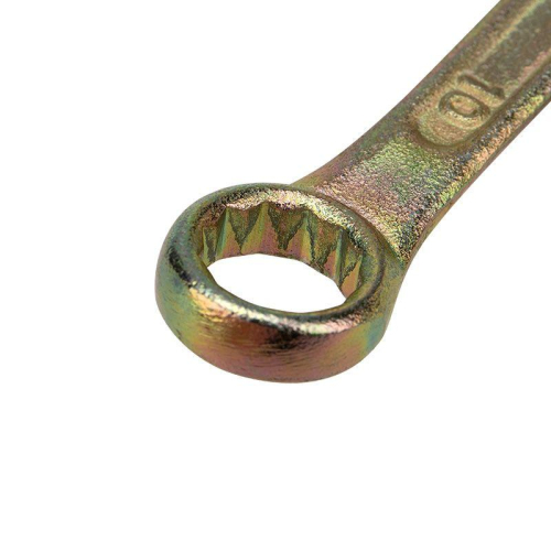 Ключ комбинированный 10мм желт. цинк Rexant 12-5805-2 фото 2