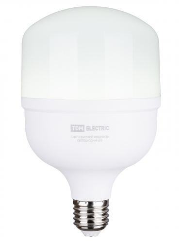 Лампа светодиодная T 30 Вт, 230 В, 6500 К, E27 (100x165 мм) TDM фото 4