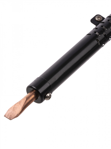 Паяльник ПД-80, ЭПСН, мощность 80 Вт, 230 В, деревянная ручка, плоское жало, "Гранит" TDM фото 3