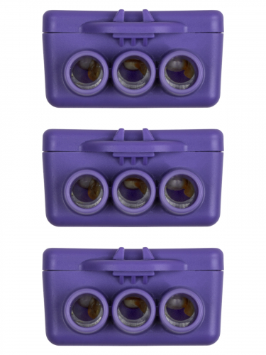 Клемма винтовая изолированная КВИ-3 для Al и Cu проводов (6,0мм2) фиолетовая TDM фото 3