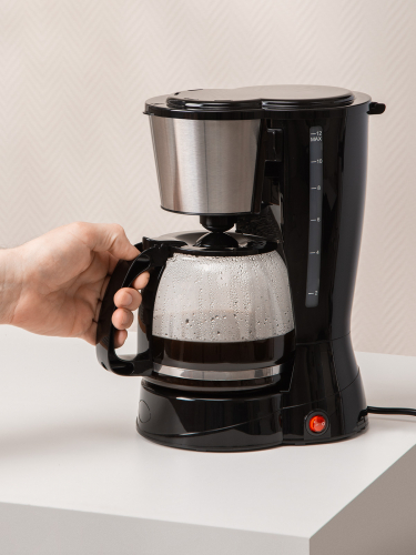 Кофеварка капельная «Гефест 2», 800 Вт, объем 1,5 л, съемный фильтр, поддержание температуры, TDM фото 9
