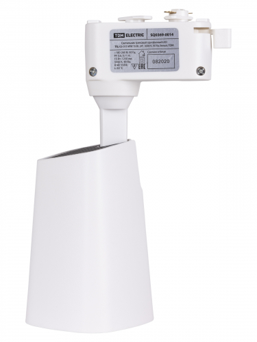 Светильник трековый однофазный LED TRL-02-015-WW 15 Вт, 24°, 3000 К, 90 Ra, белый, TDM фото 4