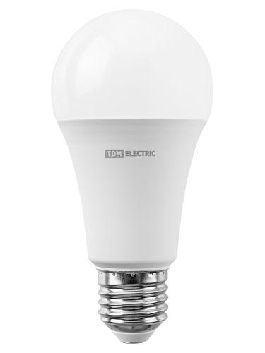Лампа светодиодная А60 20 Вт, 230 В, 6500 К, E27 TDM фото 4