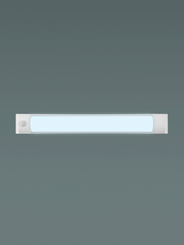 Светодиодный светильник LED ДПО 3017 18Вт 1650лм 6500К Компакт с датчиком Народный фото 8