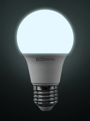 Лампа светодиодная А60 12 Вт, 230 В, 6500 К, E27 TDM фото 3