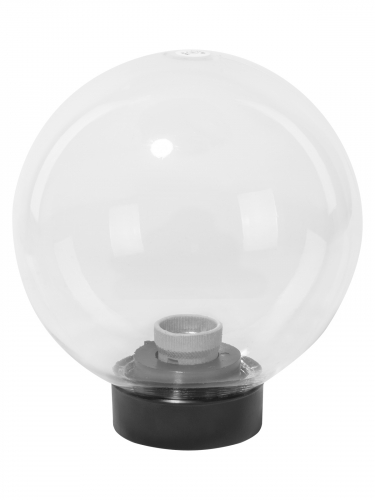 Светильник НТУ 03- 60-201 шар d=200 мм IP54 (прозрачный ПММА, основание плоское ПК, Е27) TDM