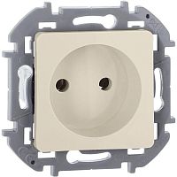 Розетка 1-м СП Inspiria 16А IP20 250В 2P механизм сл. кость IEK 673711