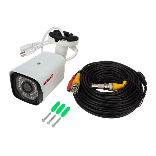 Комплект видеонаблюдения 4 наружные камеры AHD/2.0 Full HD Rexant 45-0520 фото 4