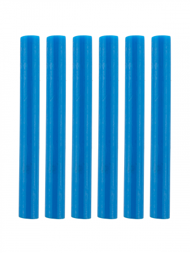 Клеевые стержни универсальные синие, 11 мм x 100 мм, 6 шт, "Алмаз" TDM фото 5