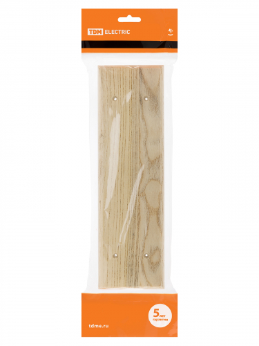 Накладка на бревно деревянная универсальная НБУ 1Пх4 260 мм, сосна TDM фото 2