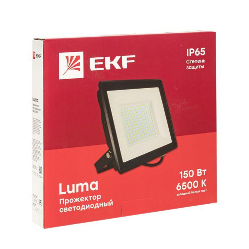 Прожектор светодиодный СДО-3007 150Вт 6500К IP65 Basic EKF FLL-3007-150-6500 фото 3