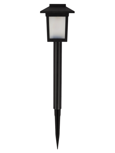 Светильник СП-337 на солнечной батарее, 7х7х34 см, пластик, черный,10 LED, ДБ, TDM фото 5