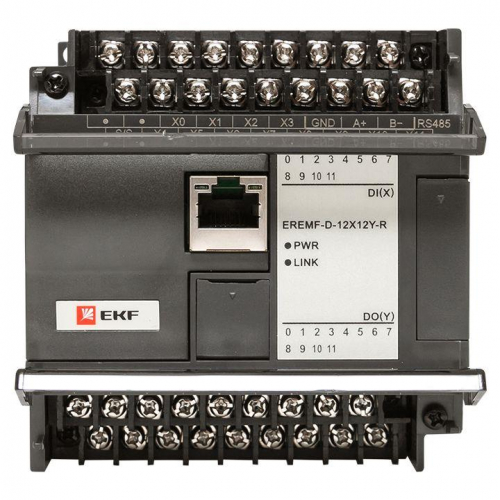 Модуль дискретного ввода/вывода EREMF 12/12 PRO-Logic EKF EREMF-D-12X12Y-R фото 11
