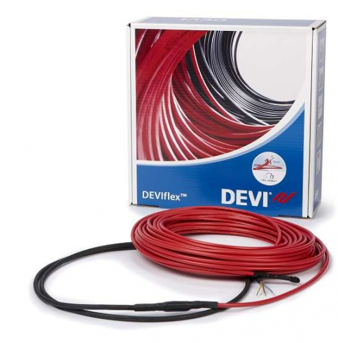 Комплект "Теплый пол" (кабель) двухжильный DEVIflex 18T 230Вт 12.8м DEVI 140F1400