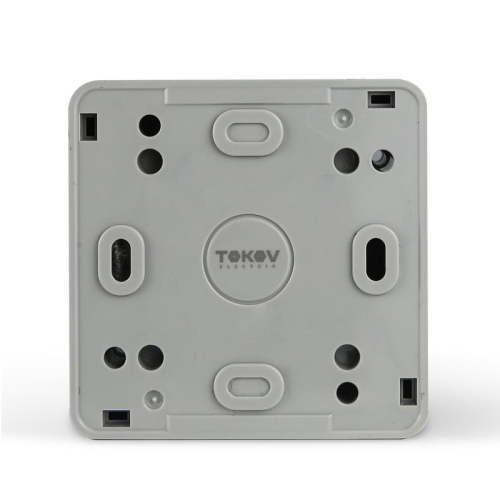 Кнопка звонка ОП Nix 10А IP54 250В сер. TOKOV ELECTRIC TKE-NX-DB-C06-IP54 фото 4