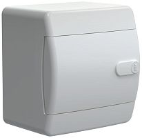 Корпус пластиковый ЩРН-П-4 IP41 бел. дверь UNION Compact IEK UIC-KP13-N-04-41-K01