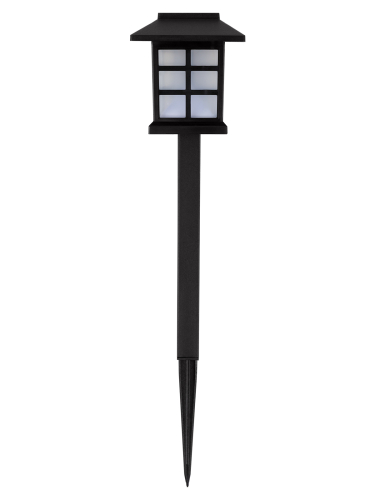 Светильник СП-336 на солнечной батарее, 8,5х8,5х36 см, пластик, черный, ДБ, TDM фото 5