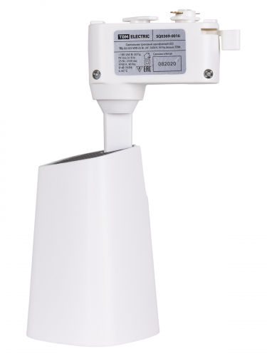 Светильник трековый однофазный LED TRL-02-025-WW 25 Вт, 24°, 3000 К, 90 Ra, белый, TDM фото 4