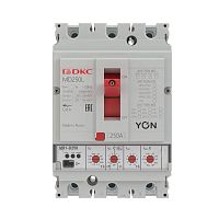Выключатель автоматический 3п 100А 65кА Ir 0.4…1xIn Isd 1.5…10xIn YON MD100H-MR1 DKC MD100H-MR1