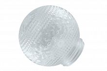 Рассеиватель шар-стекло (прозрачный) 62-010-А 85 "Цветочек" TDM